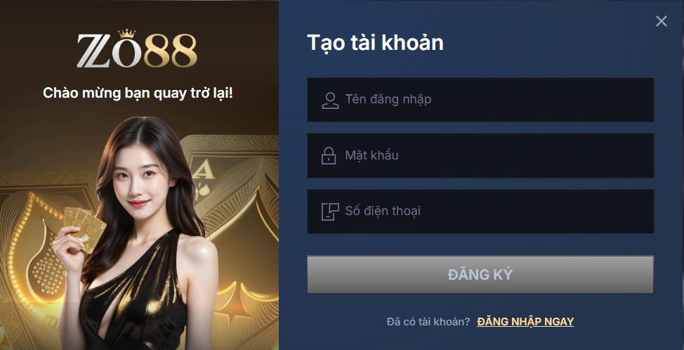 Đăng Ký Zo88