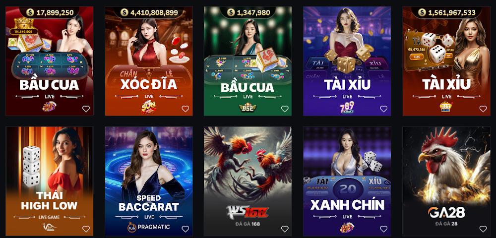 Sản phẩm OG Live Casino tại Zo88
