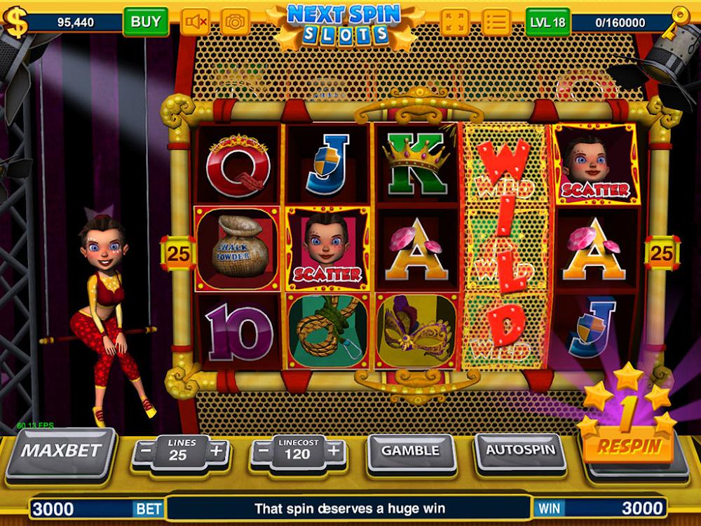 Sảnh NextSpin Slots Zo88 được cấp phép uy tín