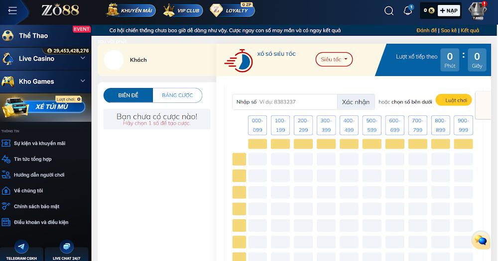 Thỏa sức lựa chọn sảnh cược tốc độ linh hoạt