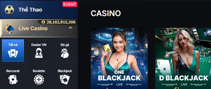 Ưu điểm Blackjack trực tuyến Zo88
